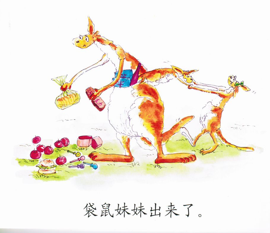 袋鼠一家 (04),绘本,绘本故事,绘本阅读,故事书,童书,图画书,课外阅读